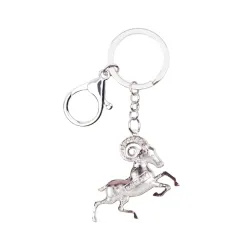Aries Zodiac Sign Keychain KeyringKeyrings