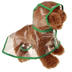 Dog raincoat - transparentClothing & shoes