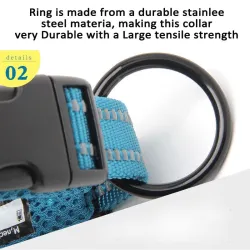 Dog pet adjustable reflective nylon collarCollars & Leads