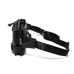 Genuine leather waist belt bagBags