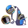 Waterproof nylon chest shoulder bag backpack unisexBags