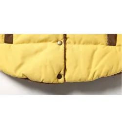Slim-design warm jacket hooded vest bodywarmer cottonJackets