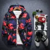 Camouflage hooded jacket windbreaker unisexJackets