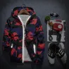 Camouflage hooded jacket windbreaker unisexJackets