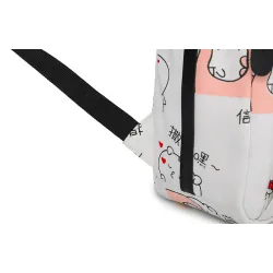 USB charging school backpack canvas 3 pcs setBags