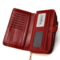 Leather long wallet purseWallets