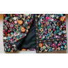 Floral design multicolor elegant short jacketJackets