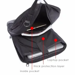 3 mode function backpack nylon waterproof shoulder bagBags