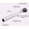 Mini portable aluminum bicycle pumpBicycle
