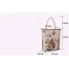 Canvas bag with floral printBags