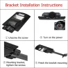 40cm - 50cm - wall mounting pole - for street light lampStreet lighting
