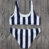 Striped swimsuit - bikini set with push upBeachwear