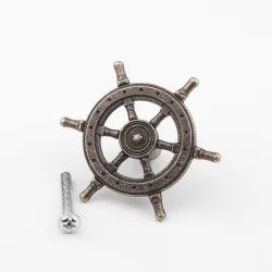 Rudder steering wheel - antique knob - furniture handle - 54mmFurniture