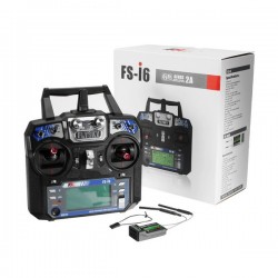 FlySky FS-i6 2.4G 6CH AFHDS RC radio transmitter with FS-iA6B receiver for RC FPV DroneR/C drone