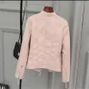Leather jacket with zipperJackets