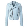 Soft leather jacket with zippersJackets