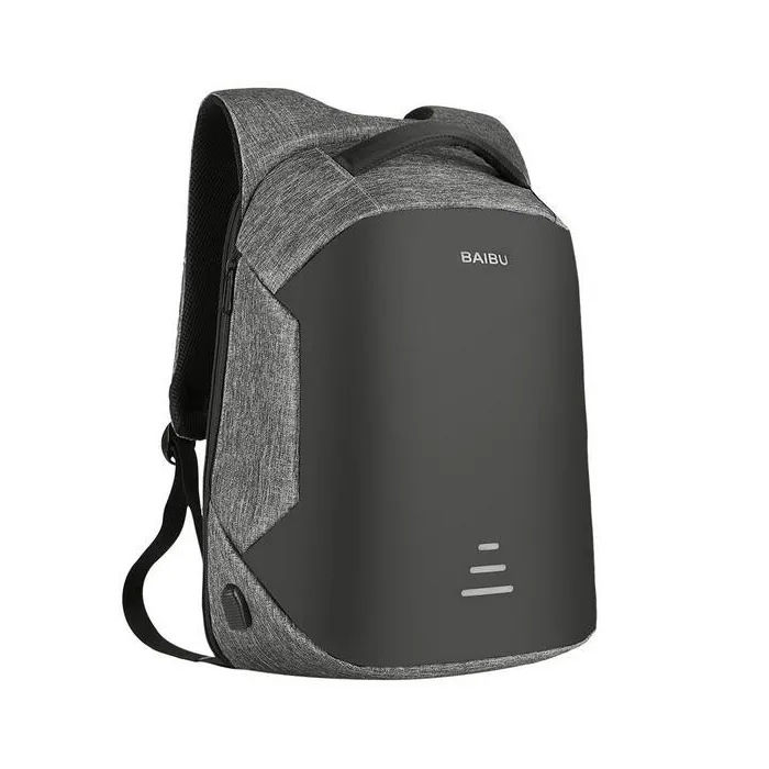 Anti-theft backpack with USB charging - waterproof - 15.6-inch laptop bagBackpacks