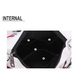 Fashion retro backpack & handbag with tasselsHandbags