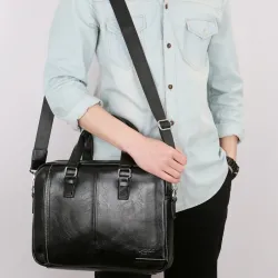 Elegant big leather shoulder bagBags