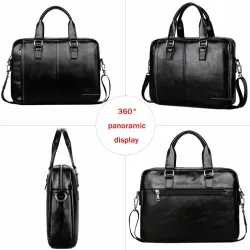Elegant big leather shoulder bagBags