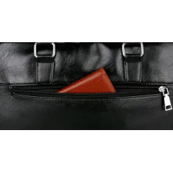 Elegant big leather shoulder bagBags