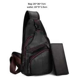 Fashion POLO shoulder bag - leather backpackBags