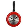 Metal wall clock in the shape of a frying pan - 8-10-12 inchesClocks