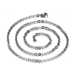 I Love You - heart - stainless steel pendant with necklace - 2 piecesNecklaces