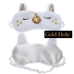 Sleeping mask with unicornSleeping