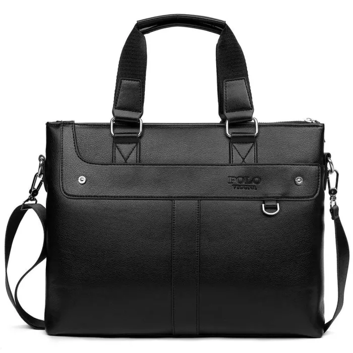 Polo - classic leather wide bagBags