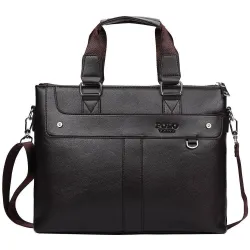 Polo - classic leather wide bagBags