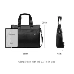 Polo - classic leather wide bagBags