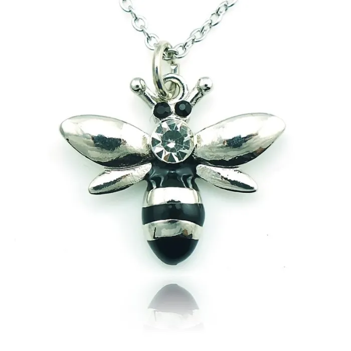 Crystal bee - necklaceNecklaces