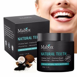 Activated charcoal - natural teeth whitening powder