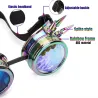 Steampunk & gothic glasses with rivets - vintage gogglesHalloween & Party