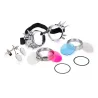 Steampunk & gothic glasses with rivets - vintage gogglesHalloween & Party