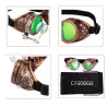 Steampunk & gothic glasses with rivets - vintage gogglesHalloween & Party