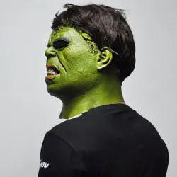 Halloween realistic full face latex maskMasks