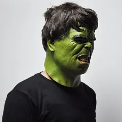 Halloween realistic full face latex maskMasks