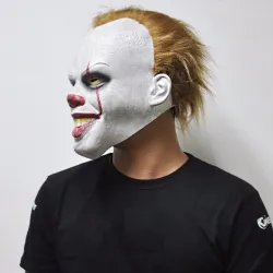 Halloween clown latex full face maskMasks