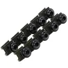 Universal motorcycle bolts - spire speed fastener clips - fairing bolts - M6 10 * 6mm 10 piecesMotorbike parts