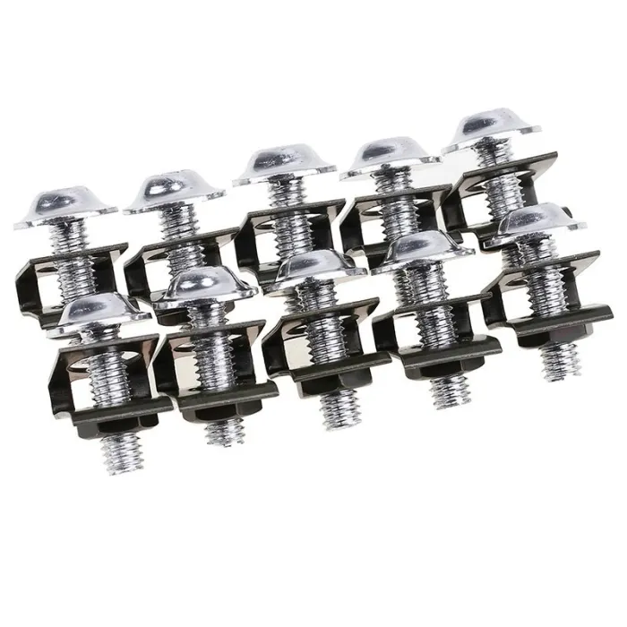Universal motorcycle bolts - spire speed fastener clips - fairing bolts - M6 10 * 6mm 10 piecesMotorbike parts