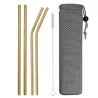 Reusable - stainless steel drinking straws - set with bagBar supply