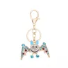 Crystal smiling bat - keyringKeyrings