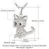 Crystal kitten - elegant necklaceNecklaces