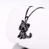 Crystal kitten - elegant necklaceNecklaces