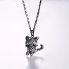 Crystal kitten - elegant necklaceNecklaces