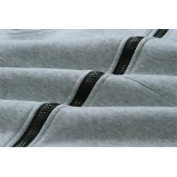 Casual oversized jacket - long hooded sweatshirt with zipper - plus sizeJackets