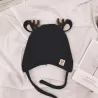 Winter hat with small reindeers horns & ears - knitted hat for kidsHats & caps